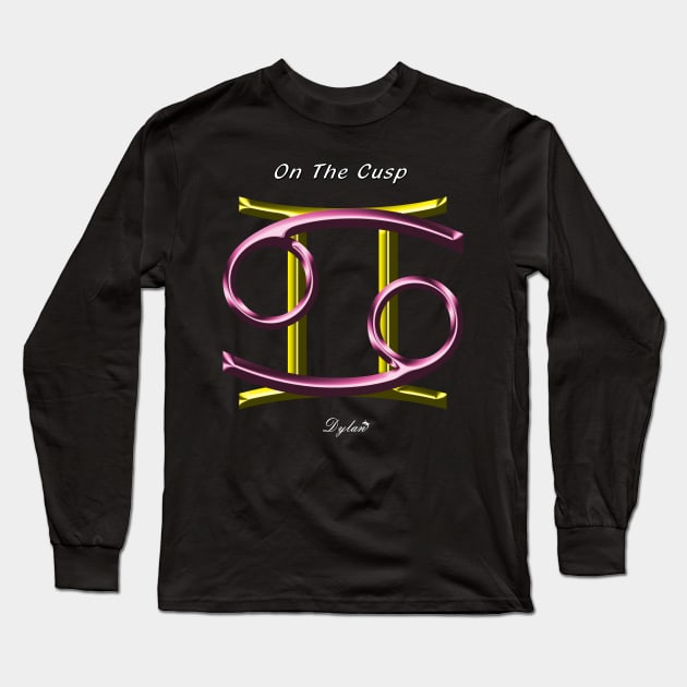 Cancer Gemini Cusp Long Sleeve T-Shirt by DylanArtNPhoto